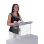 Pupitre de table en plexiglass