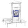 Podium en plexiglass pour pupitre