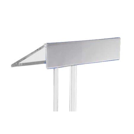 Fronton pour pupitre sur roulettes