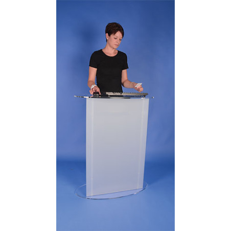 Pupitre comptoir de stand