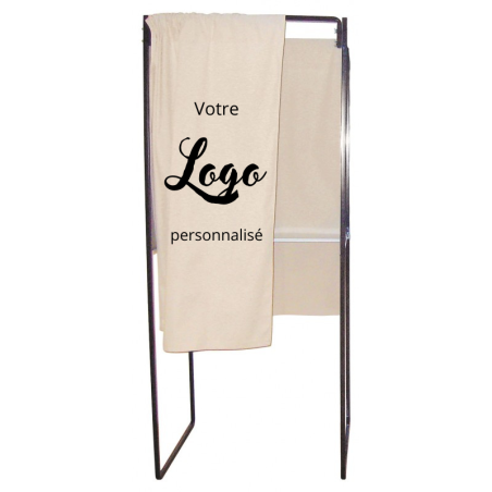 Rideaux personnalisés pour isoloir handicapé