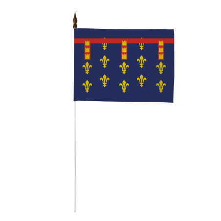 Drapeau de table province Artois 10 x 15 cm