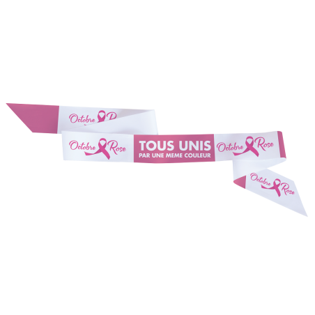 Ruban Octobre Rose