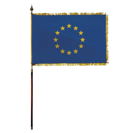 Drapeau de protocole en DECOTEX Union Européenne
