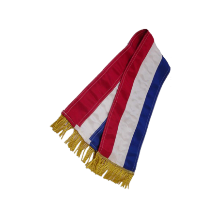 Cravate tricolore simple