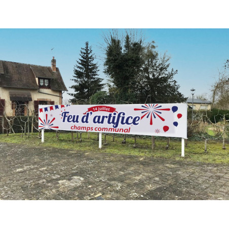 Banderole d'information municipale