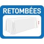 Nappe de table personnalisée avec retombées de 70 cm
