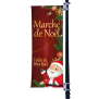 Bannière de potence de rue Noël 80 x 200 cm