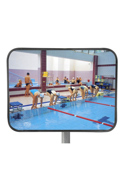 Miroir de surveillance en INOX450 x 600 mm