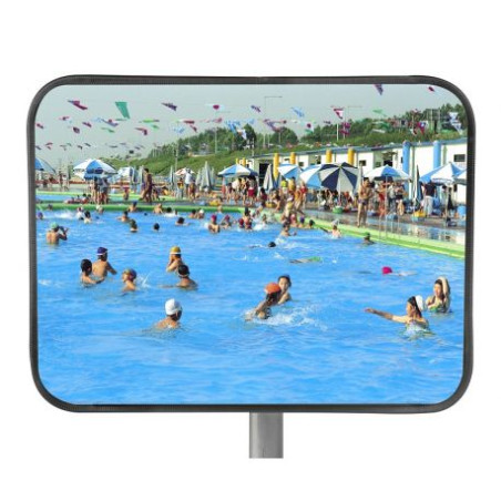 Miroir de surveillance en INOX450 x 600 mm