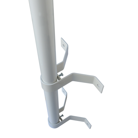 Fixation murale verticale