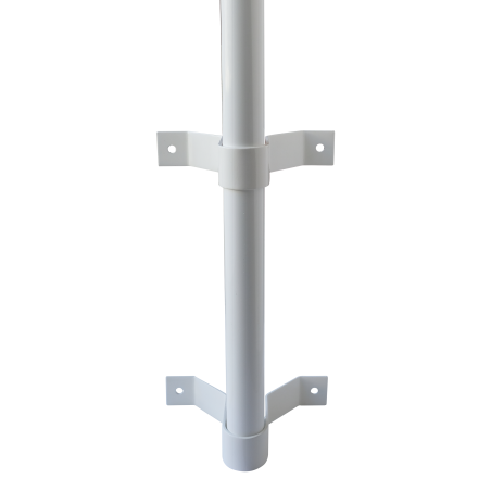 Fixation murale verticale