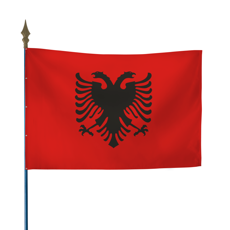 Drapeau Albanie