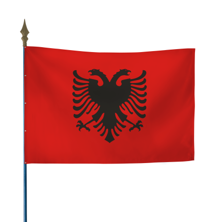 Drapeau Albanie
