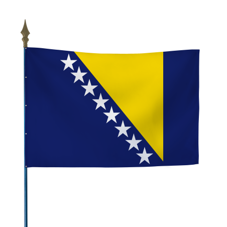 Drapeau Bosnie Herzégovine