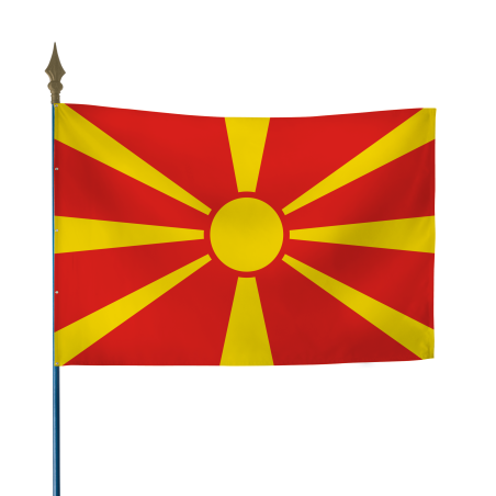 Drapeau Macédoine