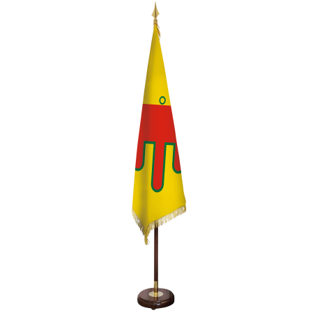 Drapeau de protocole en DECOTEX Province française