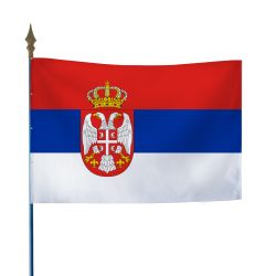 Drapeau Serbie 20x30 cm