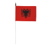Drapeau de table Albanie 10 x 15 cm