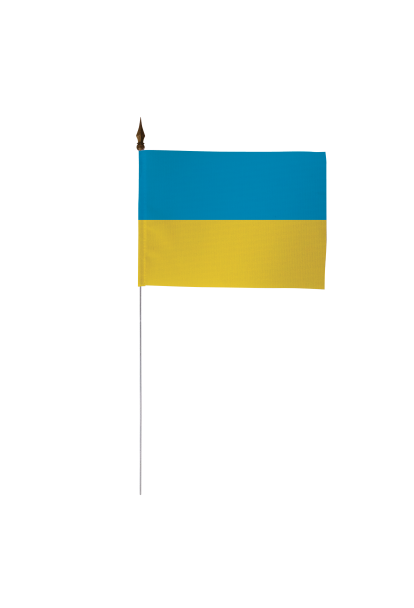 Drapeau de table Ukraine 10 x 15 cm