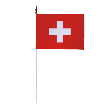 Drapeau de table Suisse 10 x 15 cm