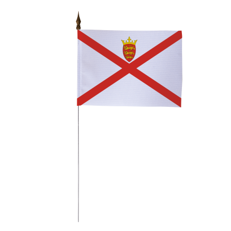Drapeau de table Jersey 10 x 15 cm