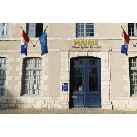 Lettres découpées - Mairie