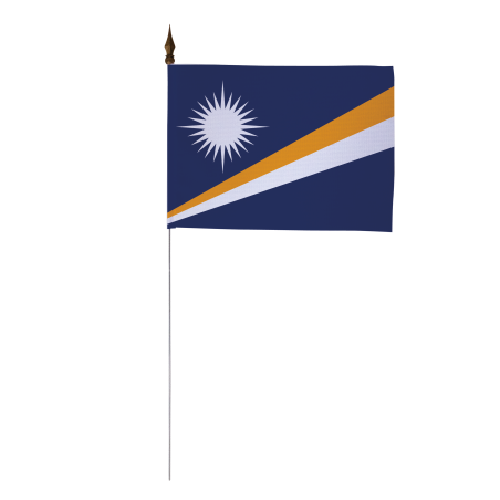 Drapeau de table Iles Marshall 10 x 15 cm