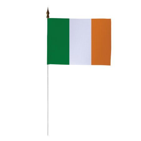 Drapeau de table Irlande 10 x 15 cm - A l'unité