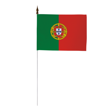 Drapeau de table Portugal 10 x 15 cm - A l'unité