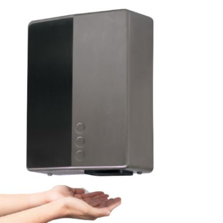 Sèche-mains rapide Bigflow evo acier inox - antivirus