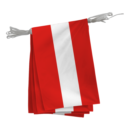 Guirlande Autriche 10 x 15 cm - A l'unité