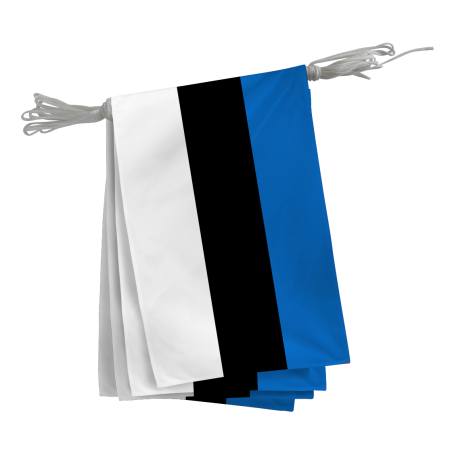 Guirlande Estonie 10 x 15 cm - A l'unité