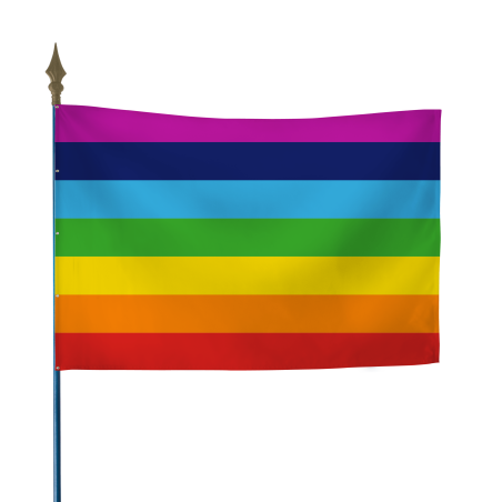 Drapeau Arc-en-ciel - Paix