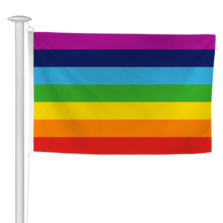 Pavillon Arc-en-ciel - Paix