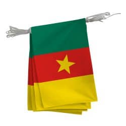 Guirlande Cameroun 10 x 15 cm - A l'unité