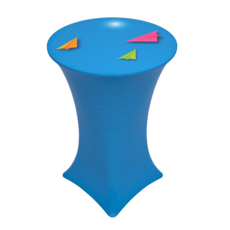 Table mange-debout avec housse