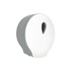 Distributeur de papier hygiénique - Jumbo 380 mètres - ABS blanc