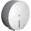 Distributeur de papier hygiénique - Jumbo 180 mètres - Acier brillant