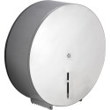 Distributeur de papier hygiénique - Jumbo 380 mètres - Acier blanc