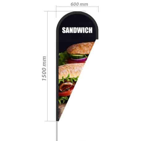 Voile générique - Modèle Sandwich