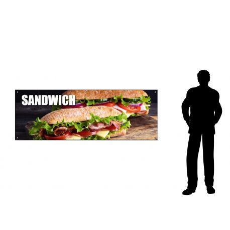 Bâche en PVC - Modèle Sandwich