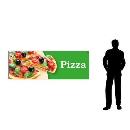 Bâche en PVC - Modèle Pizza