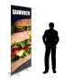 Roll-up Kakemono 200 x 85 cm - Modèle Sandwich
