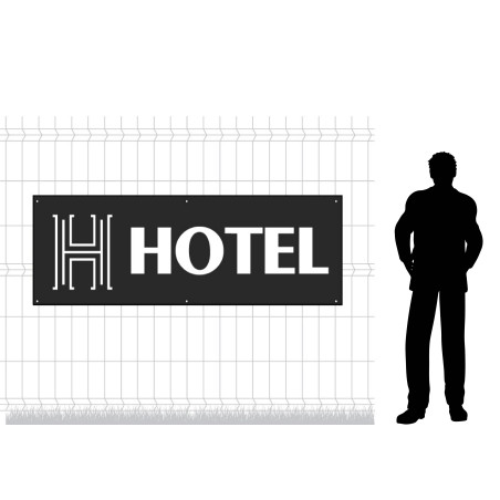 Bâche en PVC - Modèle Hôtel