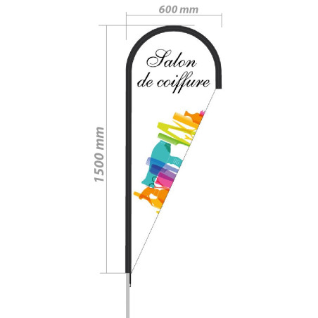 Voile générique - Modèle Salon de Coiffure