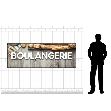 Bâche en PVC - Modèle Boulangerie