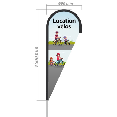 Voile générique - Modèle Location Vélos