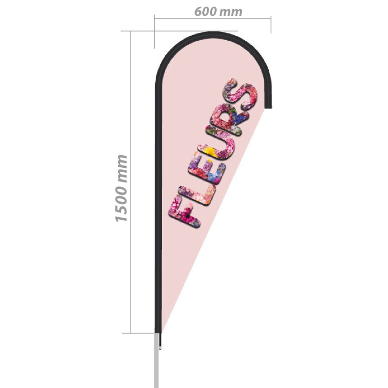 Voile générique - Modèle Fleurs