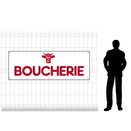 Bâche en PVC - Modèle Boucherie